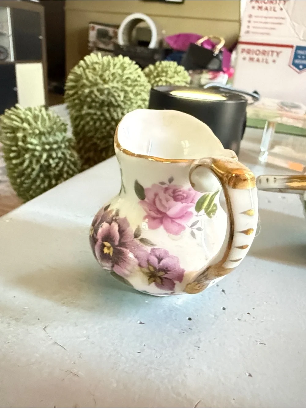 Royal Cotswolds Floral Tea Trio – Vintage English‑Style Porcelain